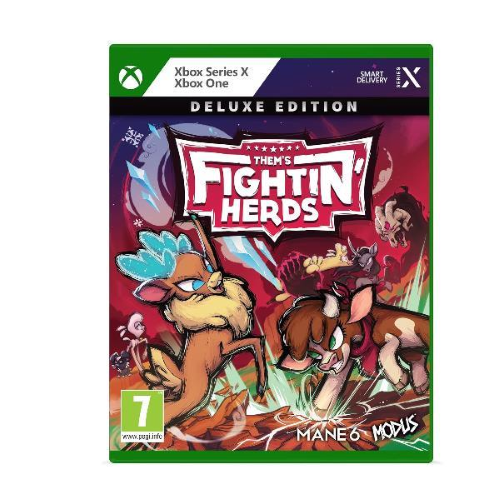 MAXIMUM GAMES THEM'S FIGHTIN' HERDS XBOX
